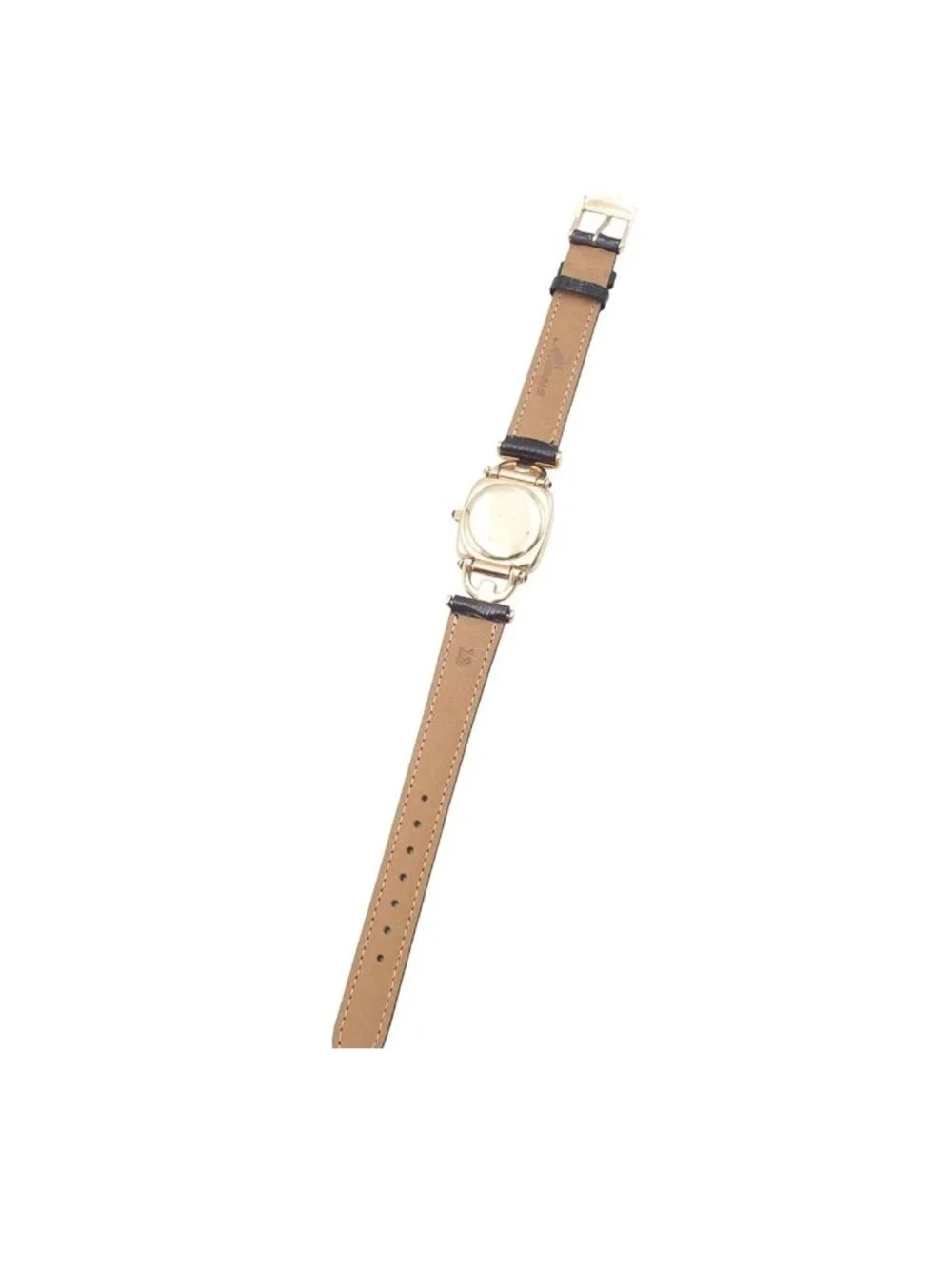 Gucci Horsebit White Leather Watch Quartz